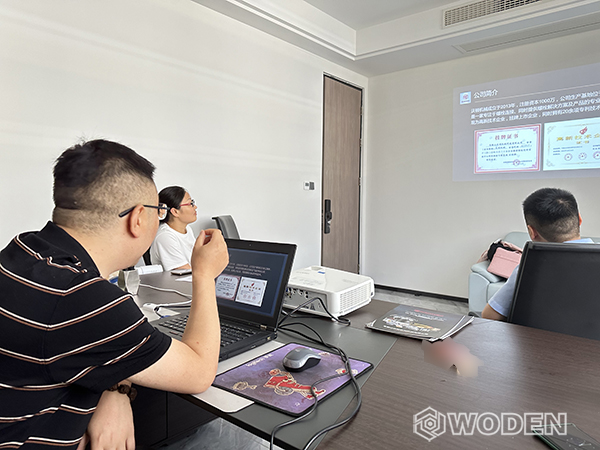 風電外資企業前來沃頓戰略工廠參觀考察