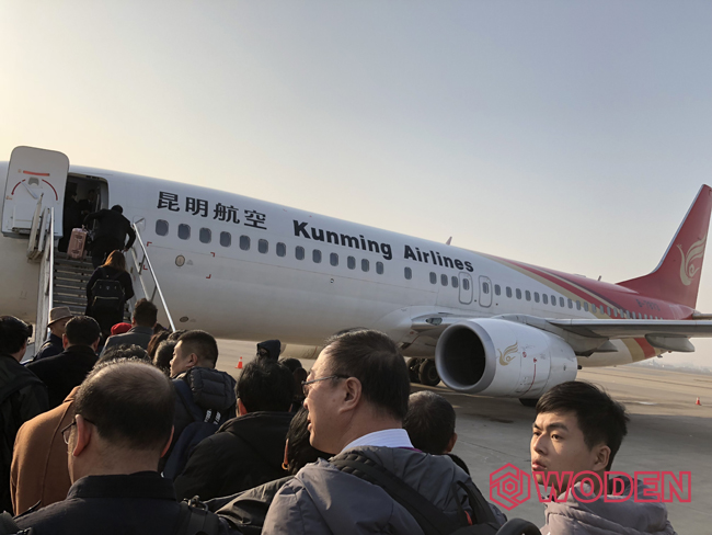 沃頓技術元宵節飛往山西太原做售前服務