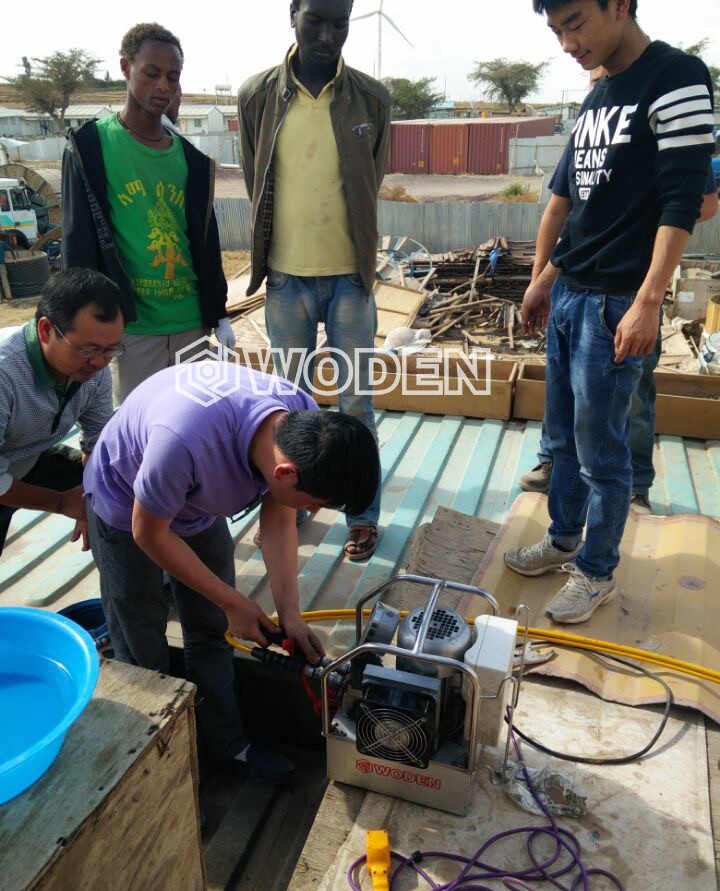 沃頓風電吊裝液壓扳手泵應用于非洲某大型風力發電場 沃頓風電吊裝液壓扳手泵應用于非洲某大型風力發電場