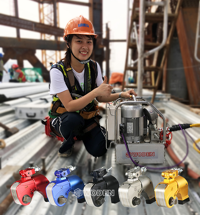 沃頓液壓扳手應用于越南客戶現場 沃頓液壓扳手應用于越南客戶現場