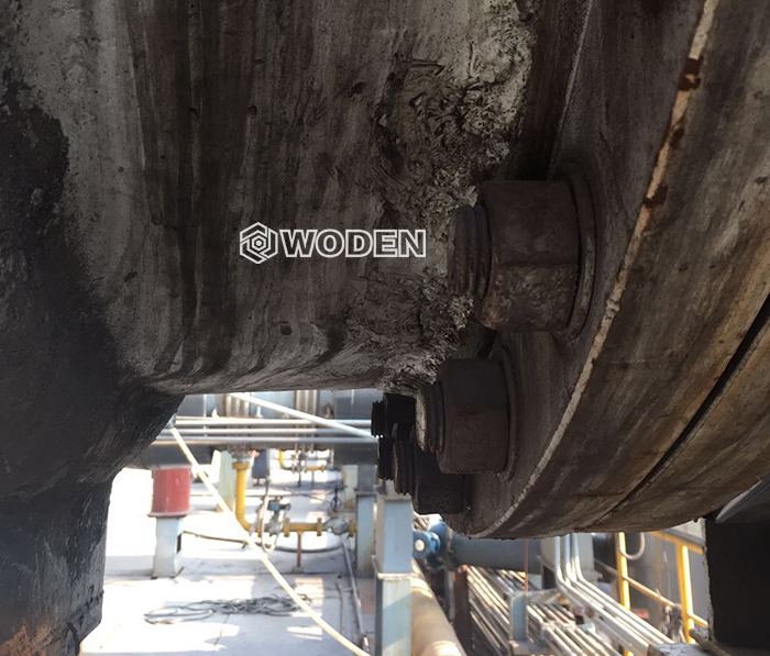 沃頓液壓扳手到客戶現場測量選型拍攝