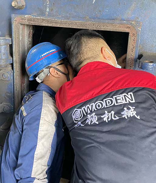 沃頓液壓扳手前往寶武集團旗下馬鋼某鐵廠測量選型