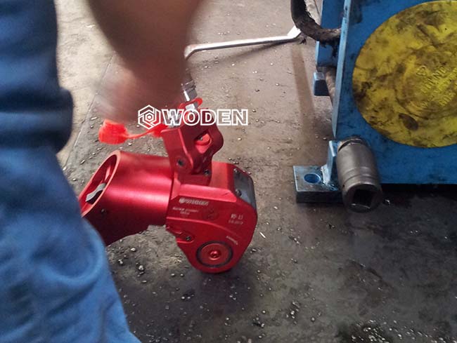 液壓扳手應用于徐州某環鍛外資企業 液壓扳手應用于徐州某環鍛外資企業